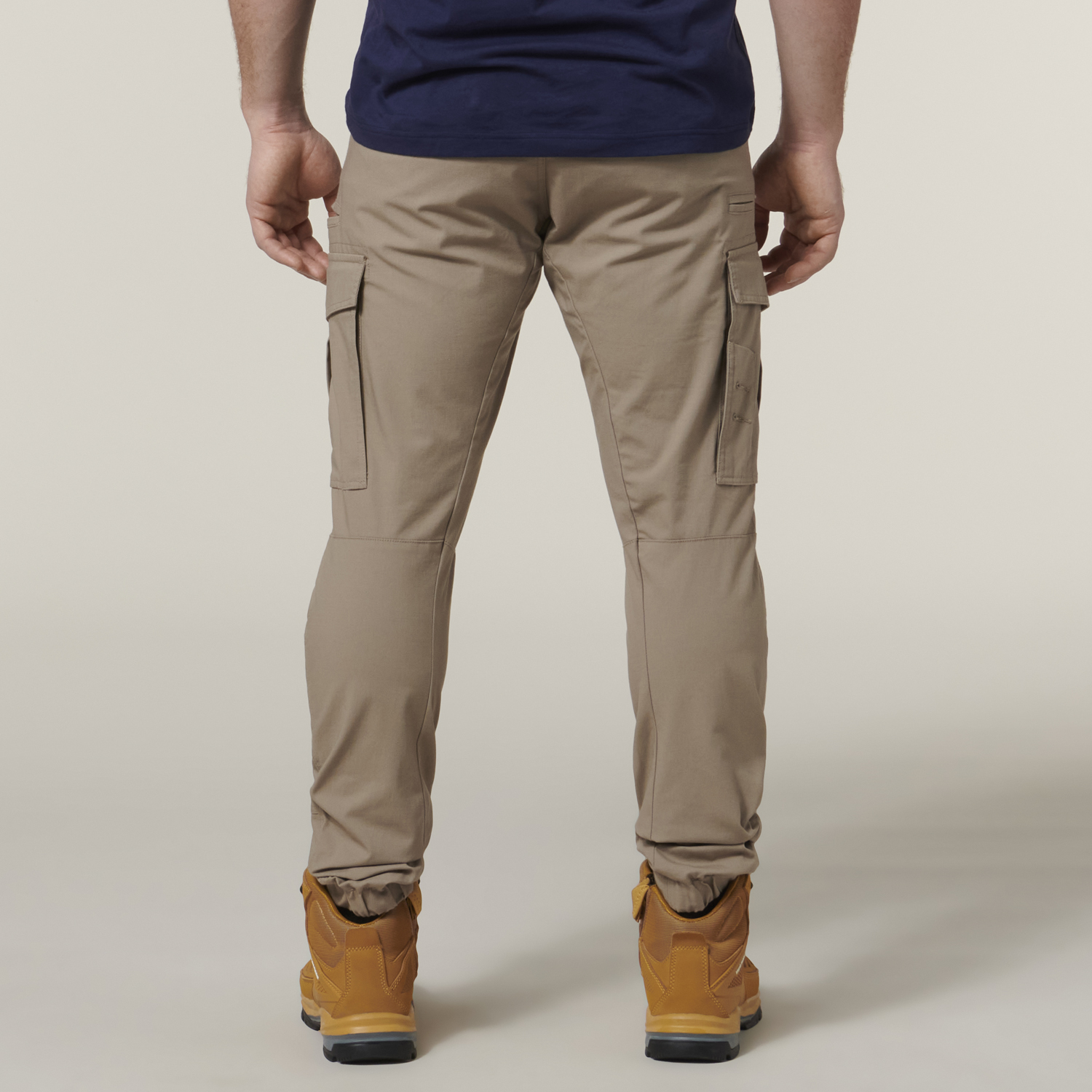Y02340 3056 Stretch Ripstop Cargo Cuff Pant Desert action 2