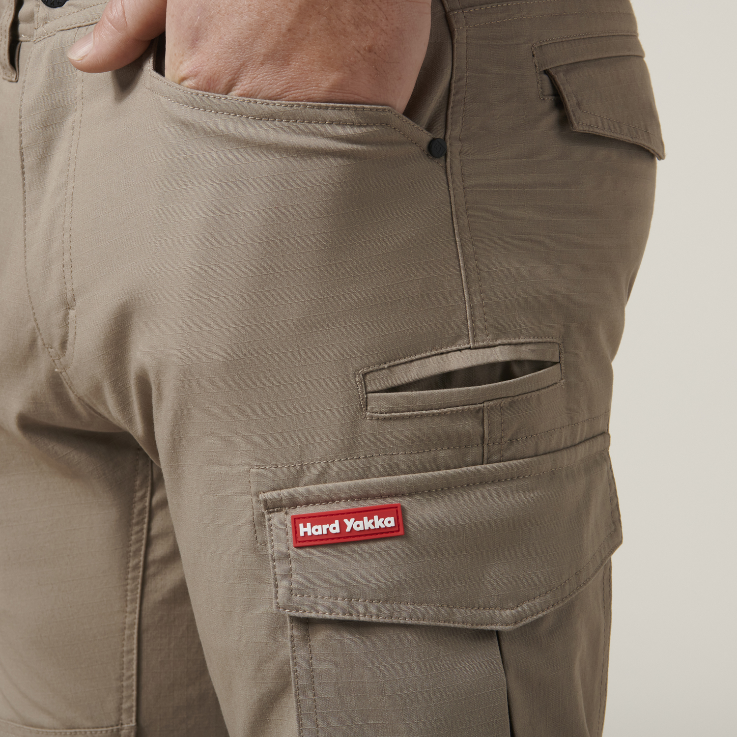 Y02340 3056 Stretch Ripstop Cargo Cuff Pant Desert action 6